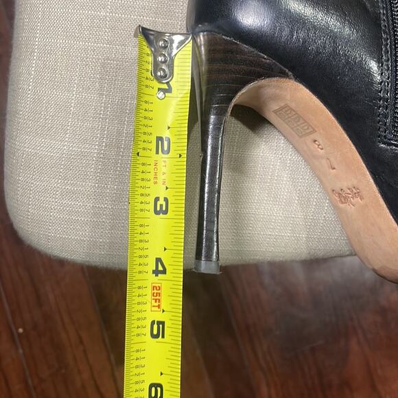 Coach Nickie Boots Black Size 7B Soft Shine Calf - Picture 7 of 15